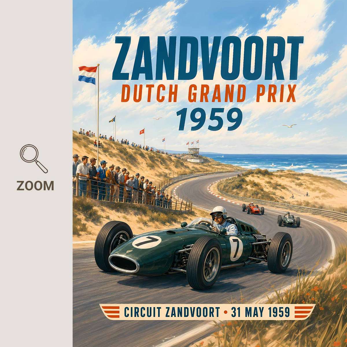 Decorative F1 artwork designed for motorcycle fans and gallery wall decor