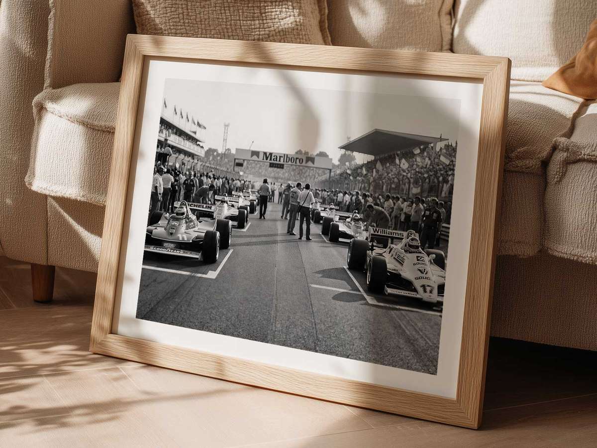 Heritage poster of the Nürburgring Nordschleife rendered in moody retro tones with textured overlays and archival feel